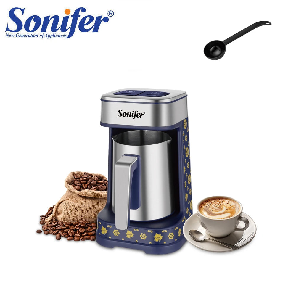 Turkish Coffee Maker with Dual Brewing
