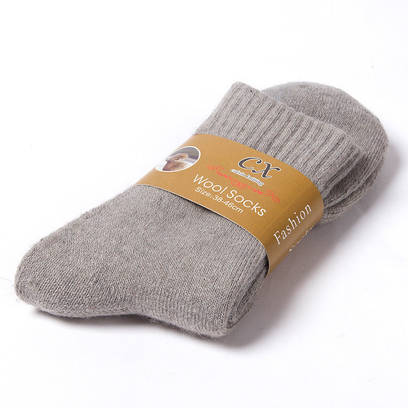 đ§Ś The Thermal Shield: Winter Thick Terry Rabbit Wool Socks
