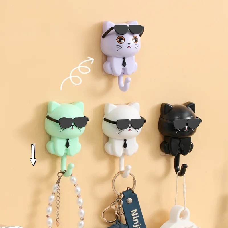 1Pcs Kitten Adhesive Hooks