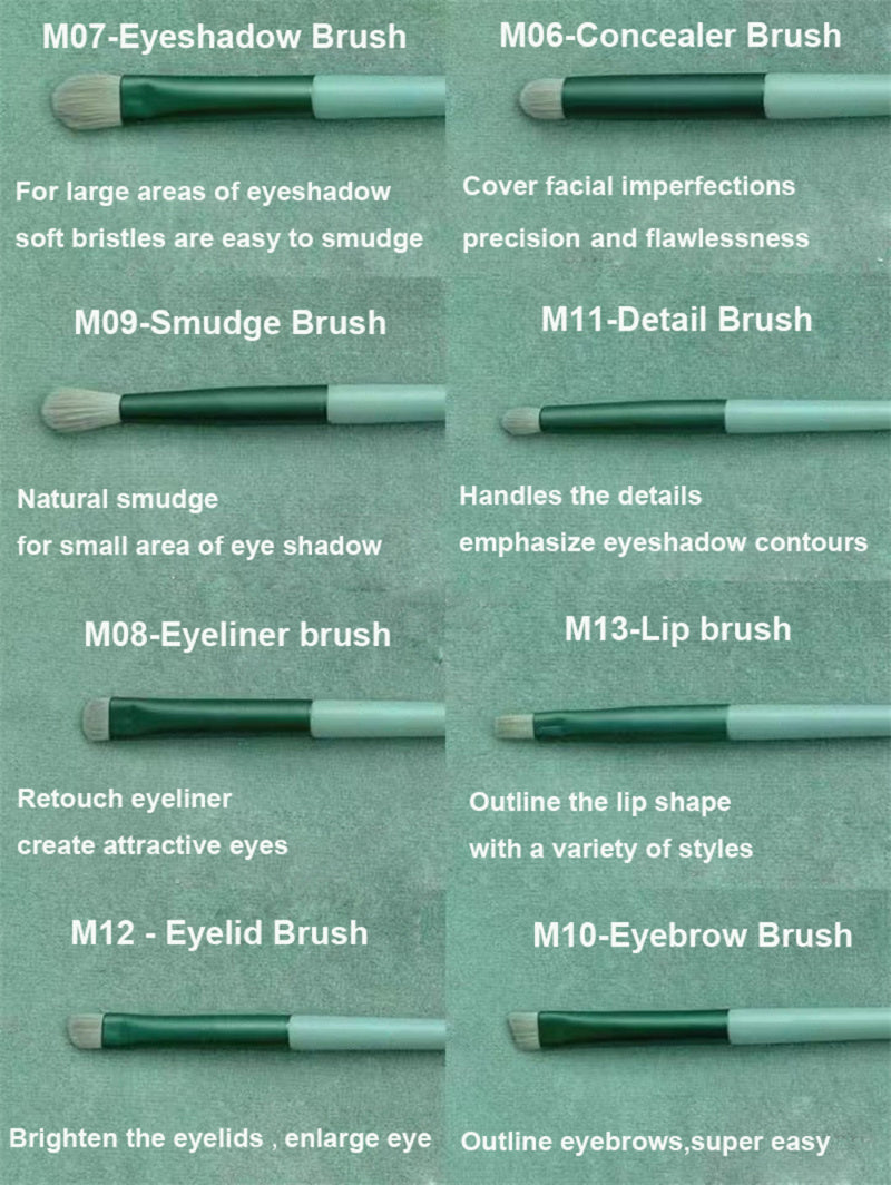 13Pcs Makeup Brush