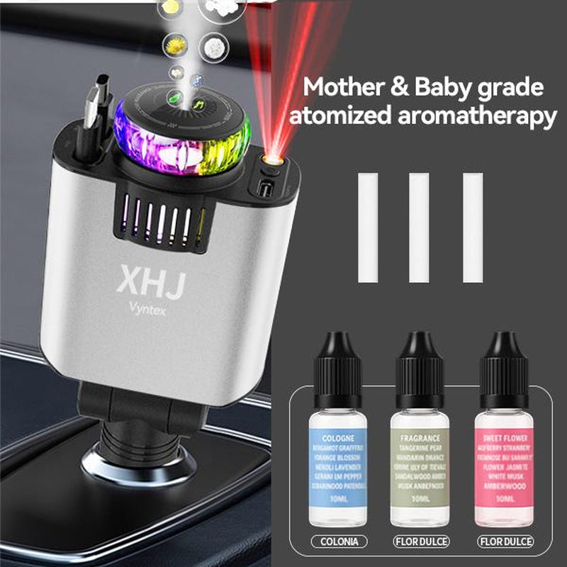 Smart Portable Car Air Freshener with Starlight Diffuser