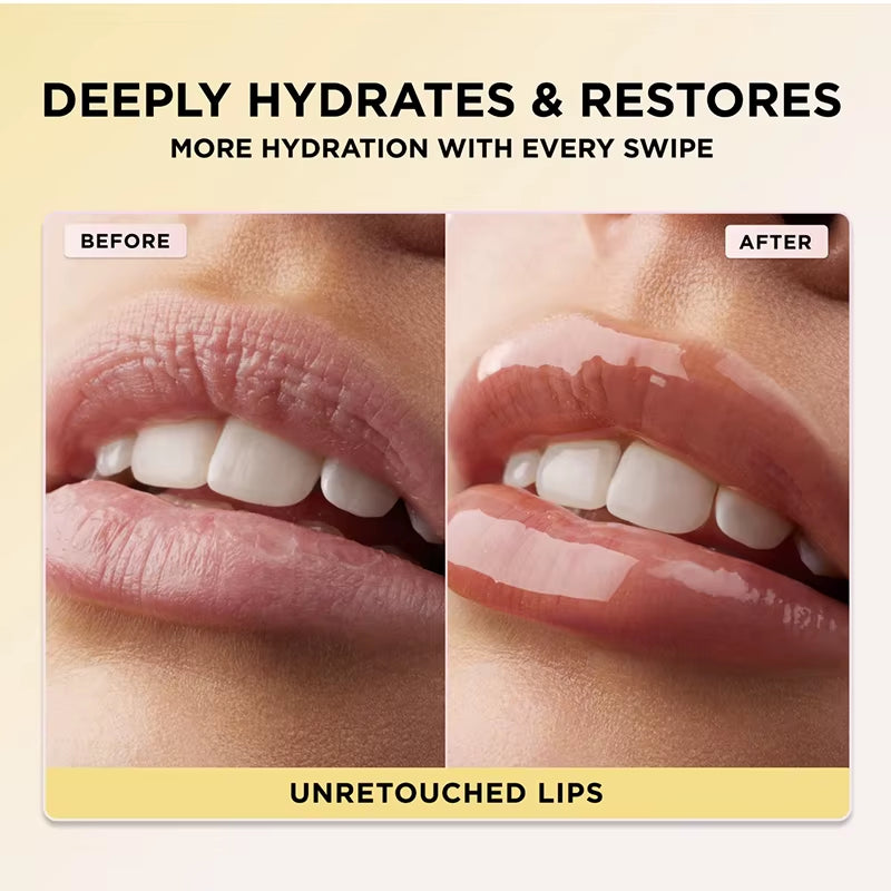 Moisturizing + Exfoliating + Plumping Lip Gloss Oil