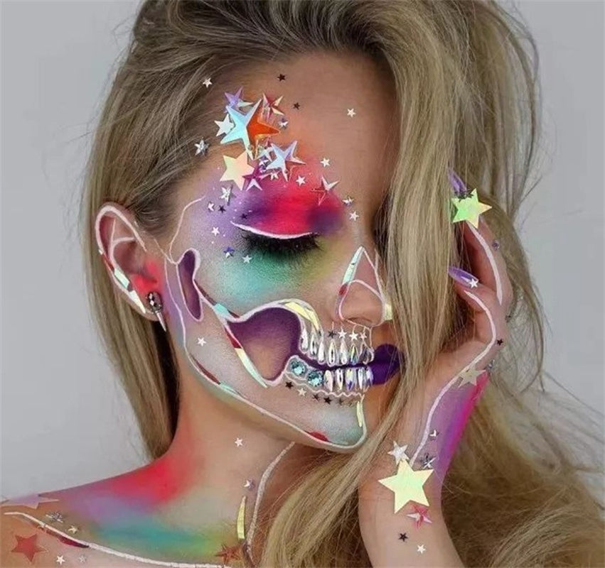 Halloween | Fit Colors 12-Color Halloween Face & Body Paint Palette