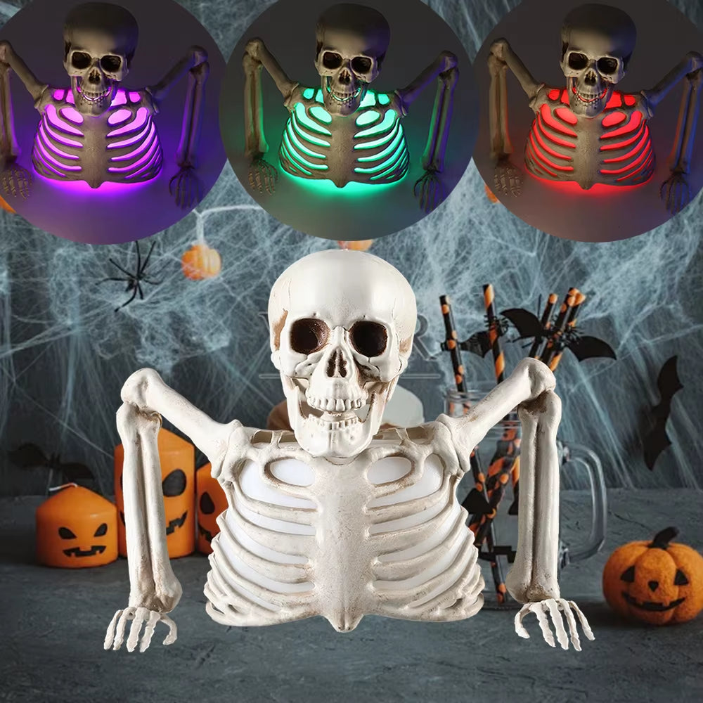 Halloween | Horror Glowing Skull Skeleton Decoration