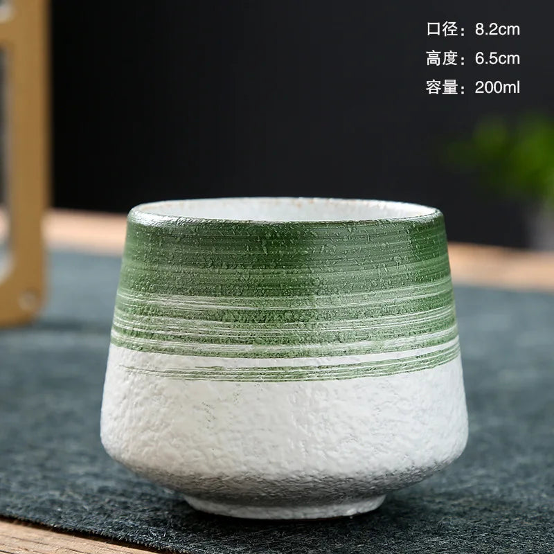 Vintage Ceramic Coffee Cup – Handcrafted Elegance for Every Sip