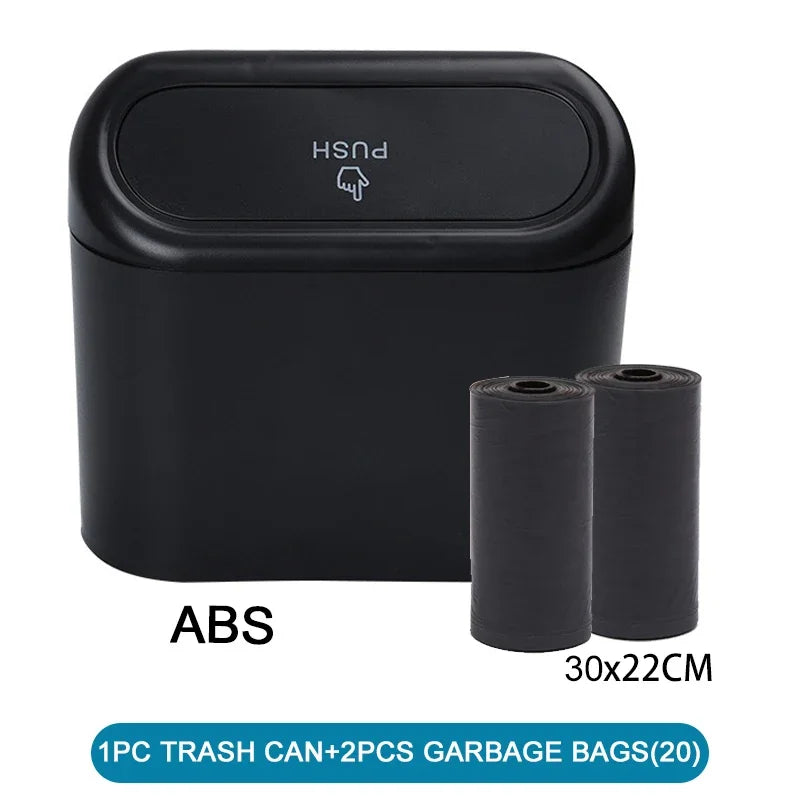 Car Trash Can (With Lid) Contains 60 (300) Garbage Bags