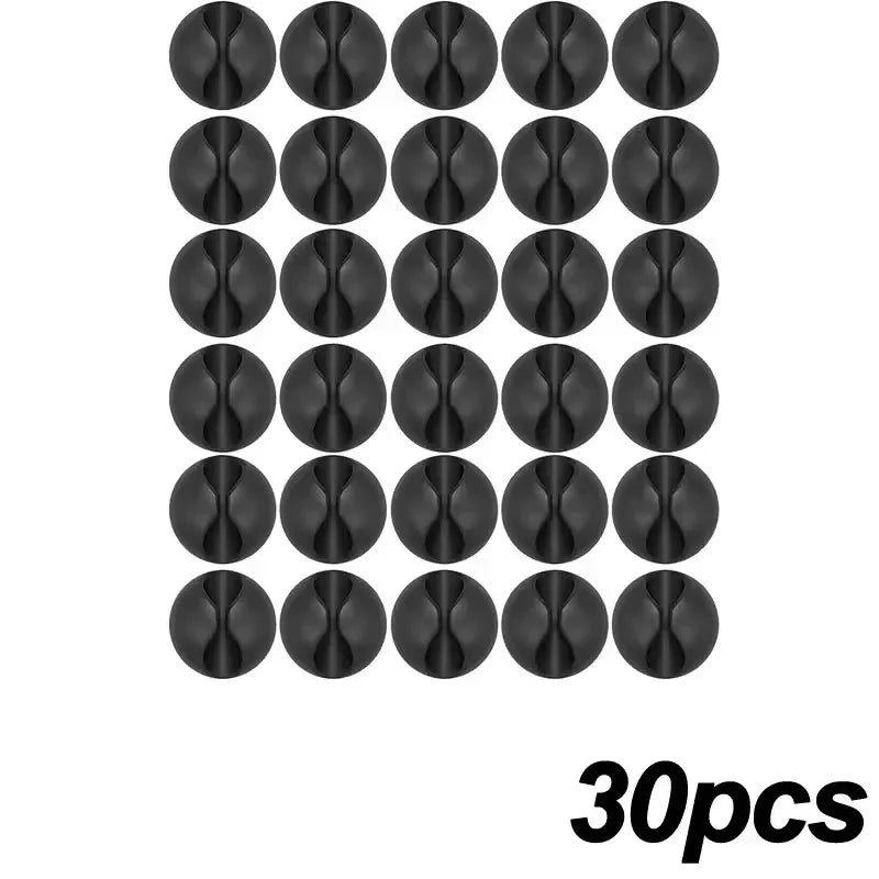 5/50Pcs Mini Cable Winder Organizer