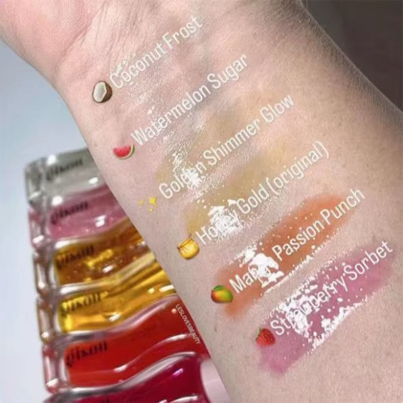 Moisturizing + Exfoliating + Plumping Lip Gloss Oil