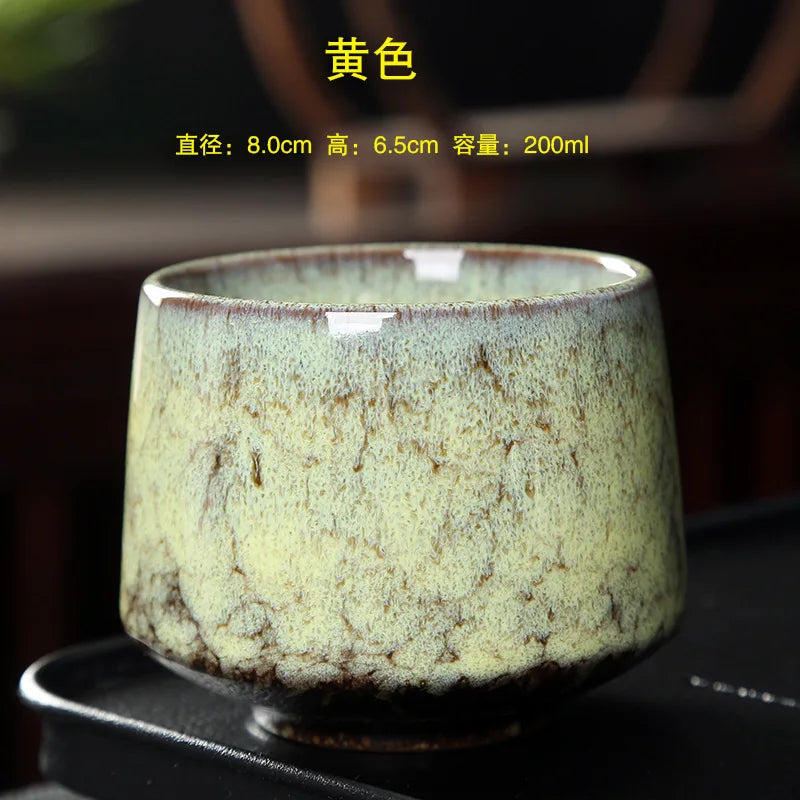 Vintage Ceramic Coffee Cup – Handcrafted Elegance for Every Sip
