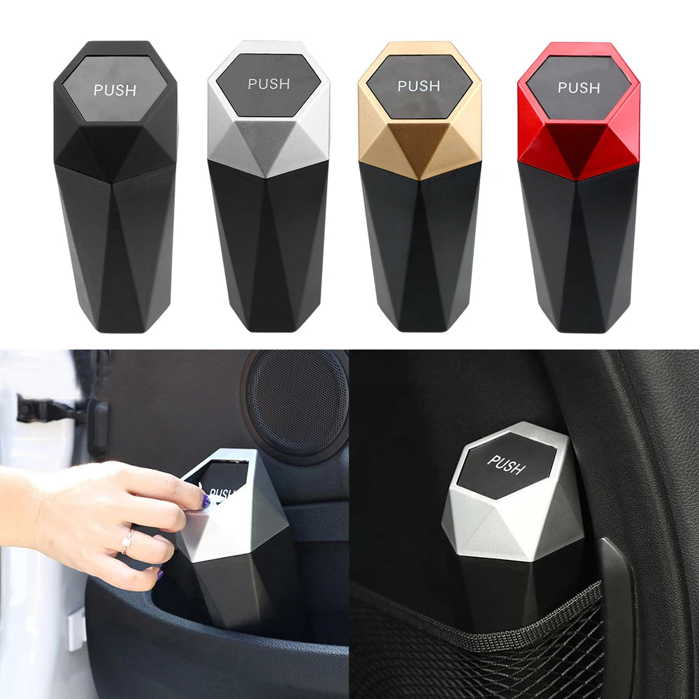 Portable Leak-Proof Mini Trash Can For Car