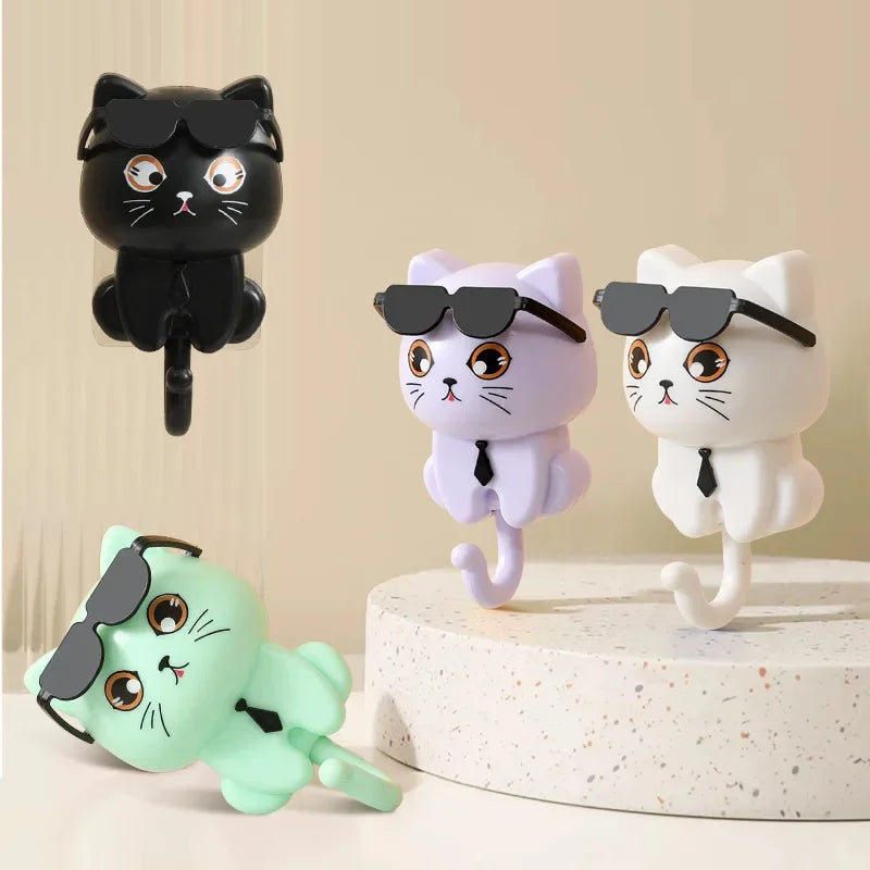 1Pcs Kitten Adhesive Hooks