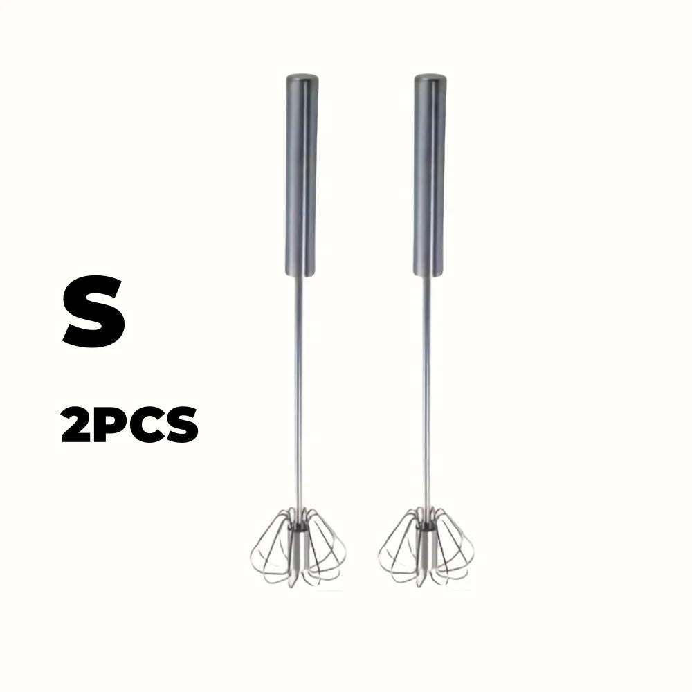 Stainless Steel Semi-Automatic Egg Beater