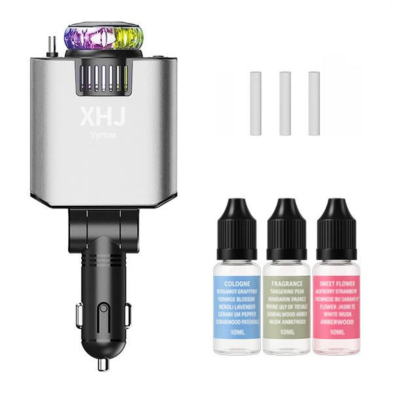 Smart Portable Car Air Freshener with Starlight Diffuser