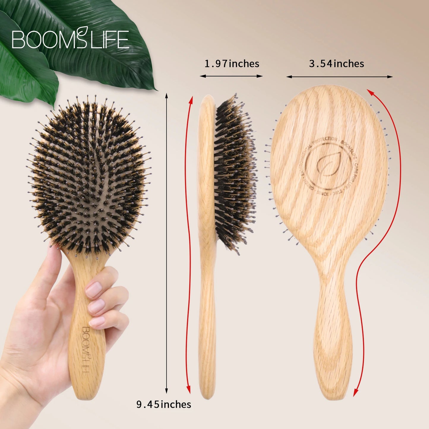 Hair Styling Scalp Massage Hairbrush