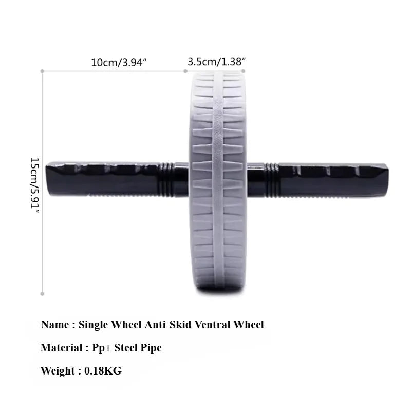 Abdominal Wheel – Heavy-Duty Silent Roller for Core & Muscle Training