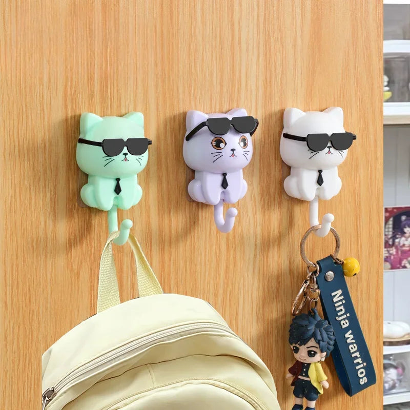 1Pcs Kitten Adhesive Hooks
