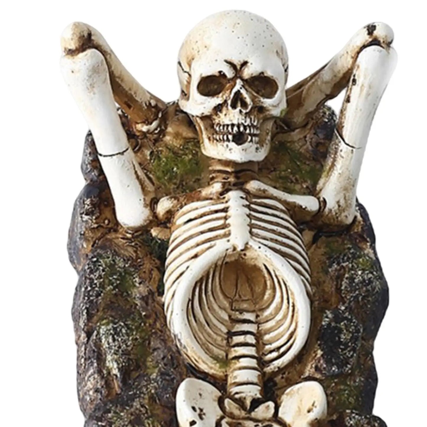 Resin Incense Burner Skeleton Holder