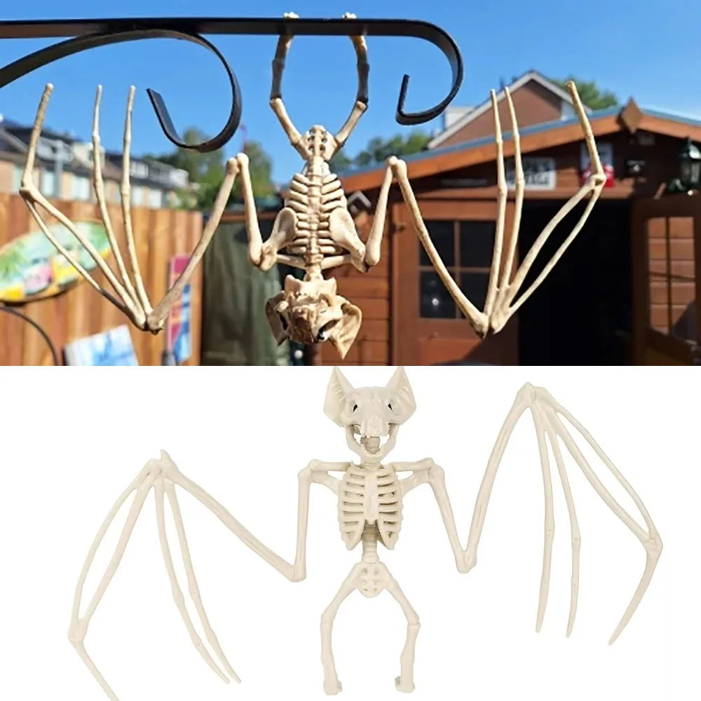 Halloween | Bat Skeleton – Creepy Hanging Bone Decor