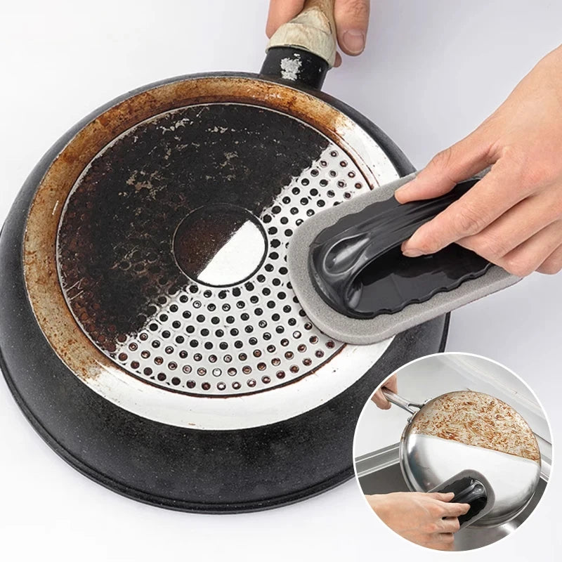Reusable Emery Sponge Brush Rust Stain Remover