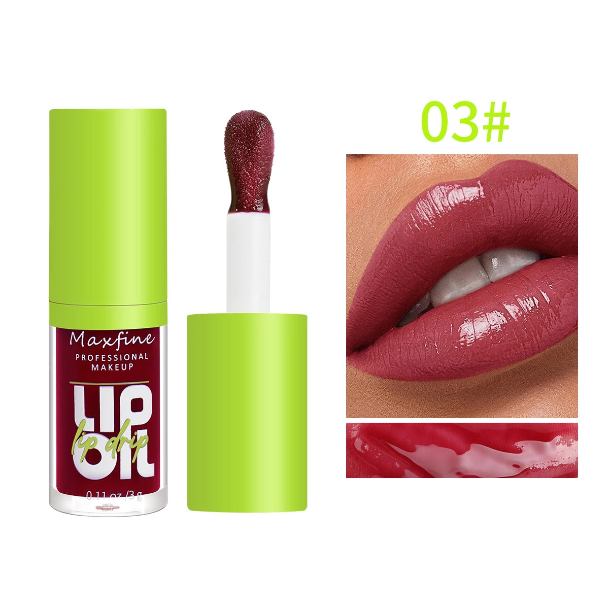 ✨ The Luminous Veil: 6-Tone Transparent Moisturizing Lip Gloss Oil