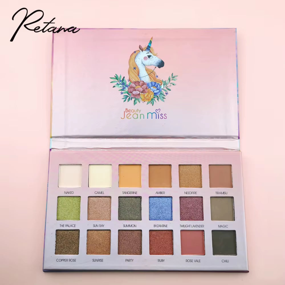 Waterproof Durable Multi Color Eye Shadow