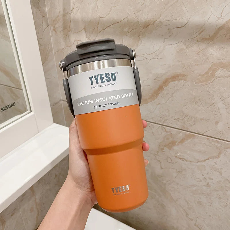 đ„€ The Daily Hydrator: 600ML Tyeso Stainless Steel Insulated Travel Mug
