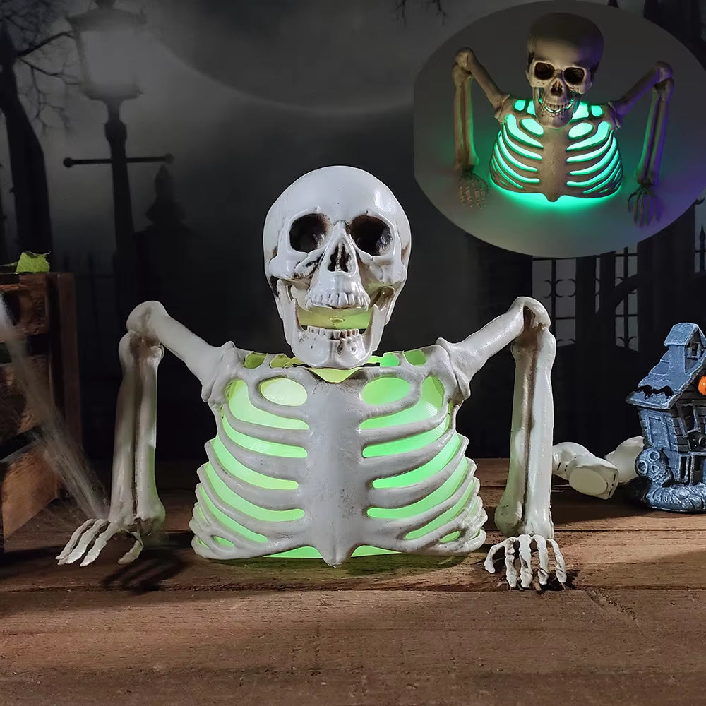 Halloween | Horror Glowing Skull Skeleton Decoration