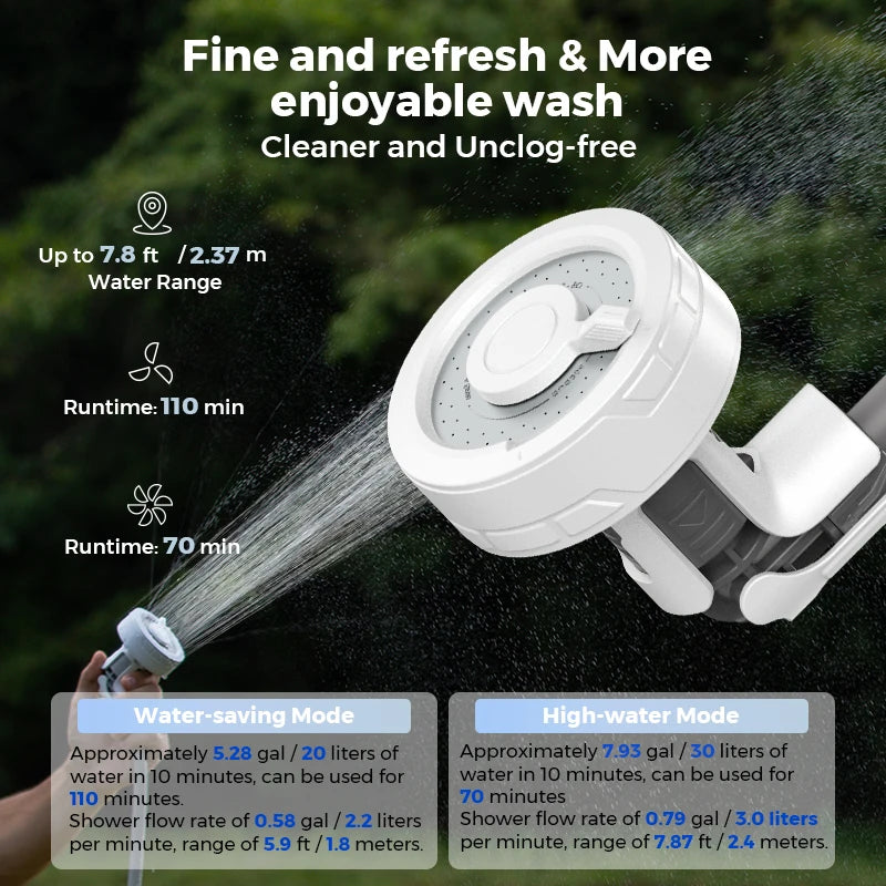 Outdoor Camping Shower Portable