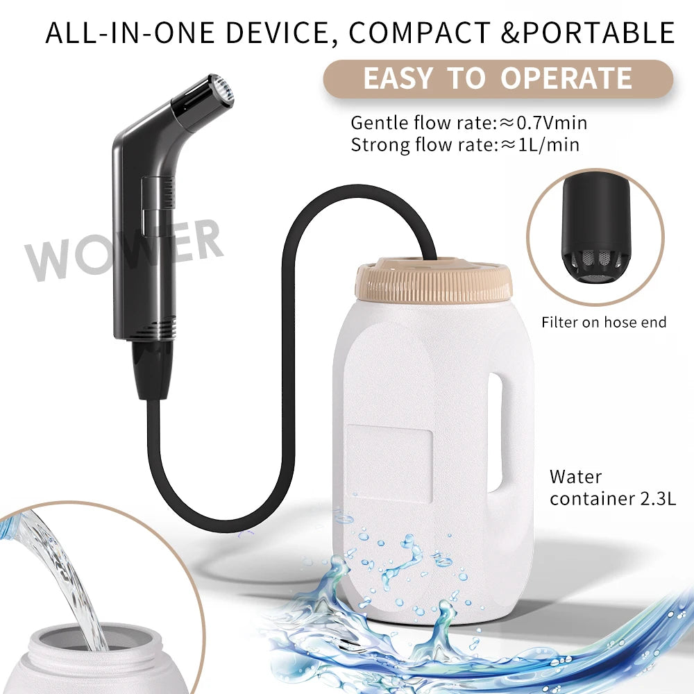 2.5L Portable Electric Bidet Rechargeable