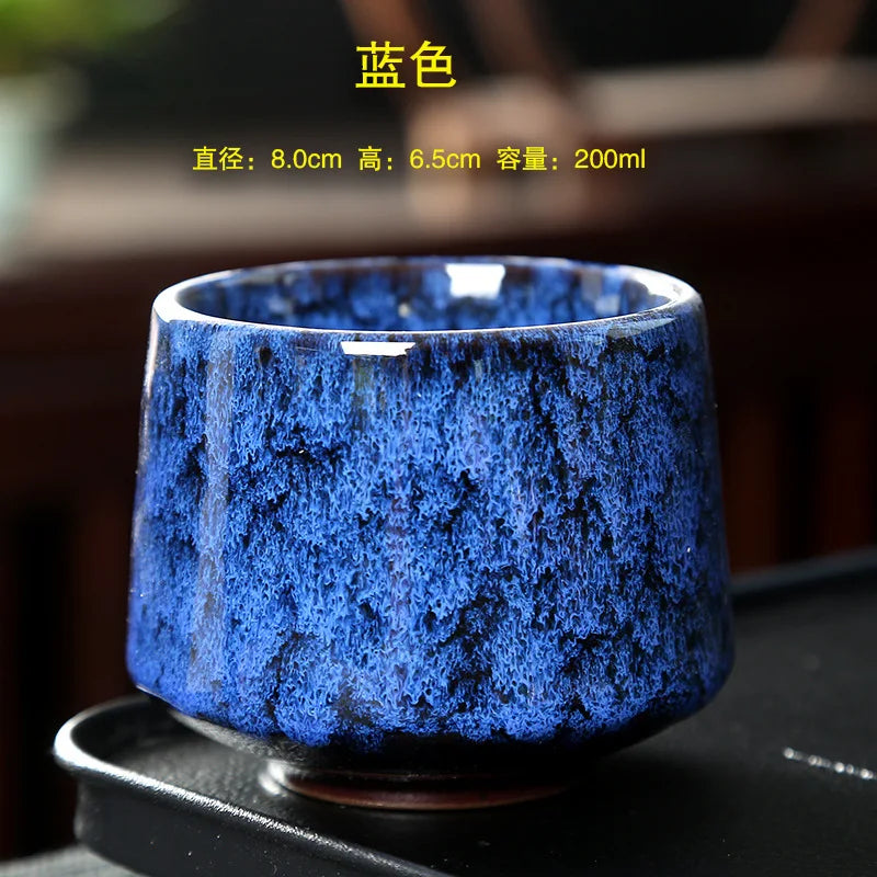 Vintage Ceramic Coffee Cup – Handcrafted Elegance for Every Sip