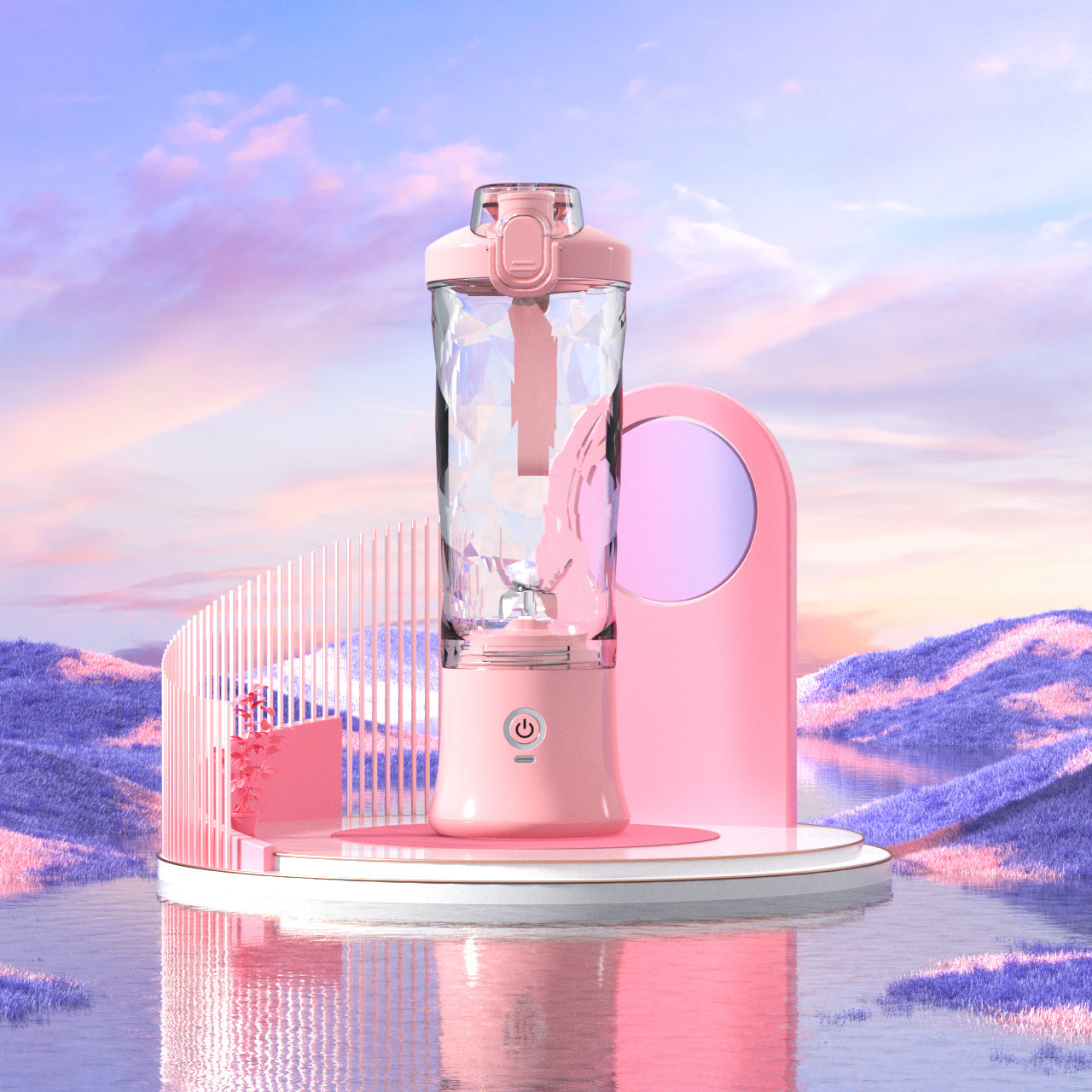 Portable Personal Size Blender Juicer