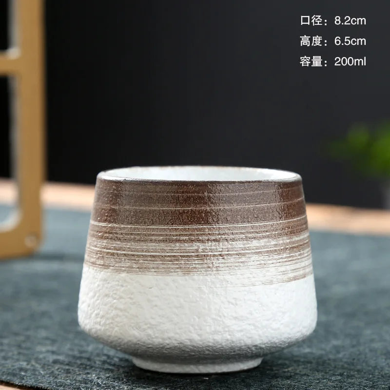 Vintage Ceramic Coffee Cup – Handcrafted Elegance for Every Sip