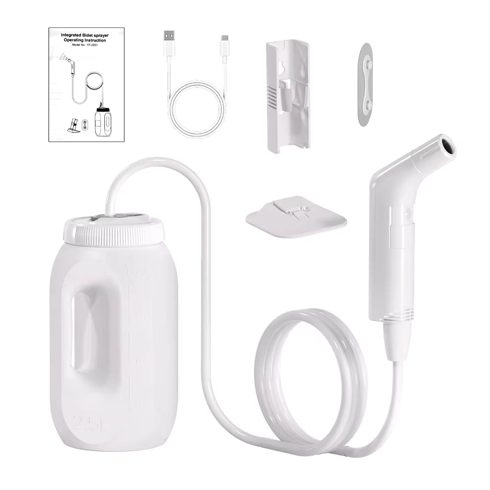 đ§ Freshness on the Go: The 2.5L Portable Electric Travel Bidet