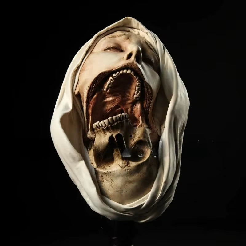 Halloween | Couple Skull Decor – Transfiguration Skull Statue & Sculpture