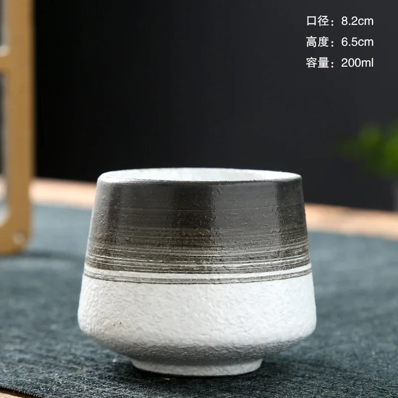 Vintage Ceramic Coffee Cup – Handcrafted Elegance for Every Sip