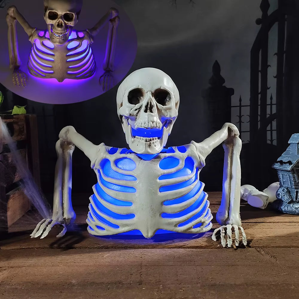 Halloween | Horror Glowing Skull Skeleton Decoration