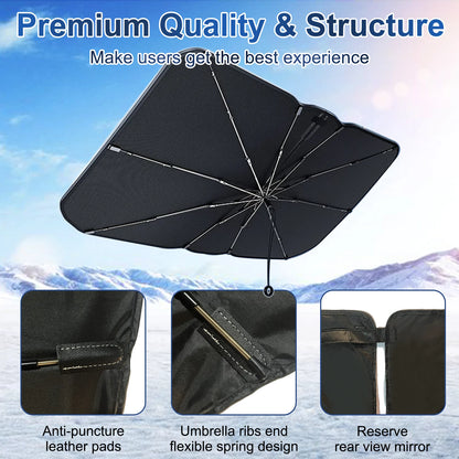 High Quality Upgraded Car Sunshades Umbrella