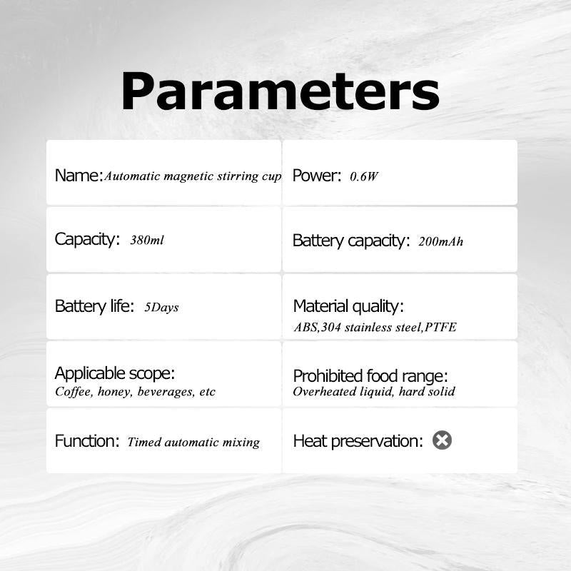 Automatic Stirring Coffee Mug