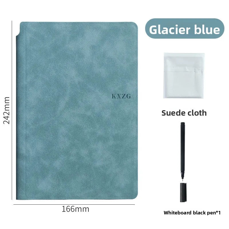 📓 The Infinite Canvas: Reusable Leather Whiteboard Notebook Set