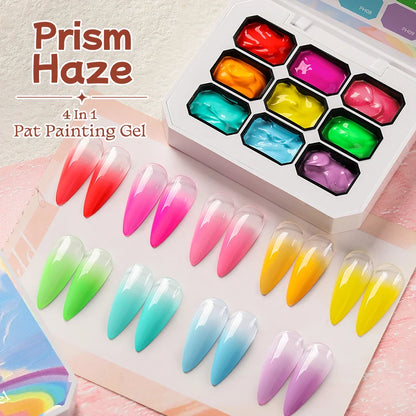 🎨 The Micro-Detail Masterpiece: UR SUGAR 9-Color Gradient & Precision Stamping Gel