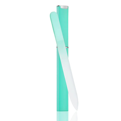 💅 The Precision Edge: Professional Double-Sided Etched Glass Nail File