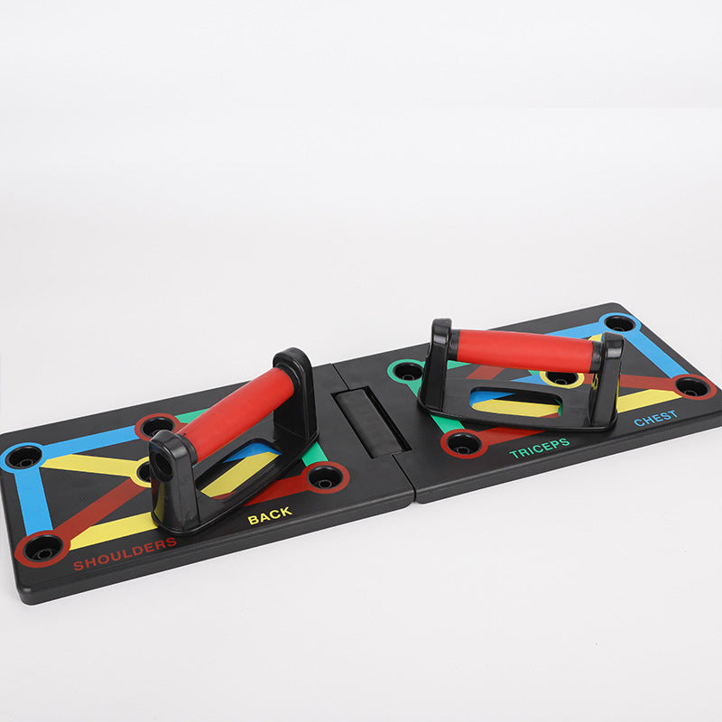 💪 Target Every Muscle: The 9-Function Push-up Board Bracket