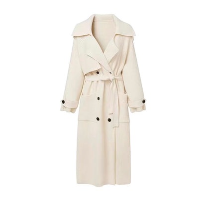 WiNter High-End Thickened Long Heavy-Duty Windbreaker Sweater Jacket