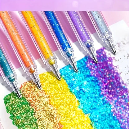 ✨ The Radiant Stroke: 24-Color Glitter & Neon Gel Pen Set