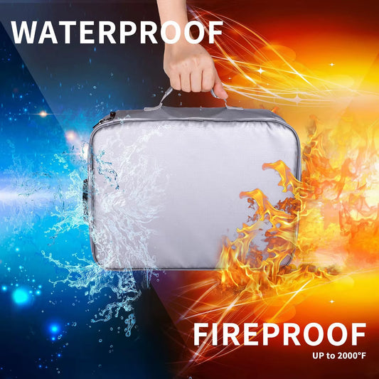 🛡️ The Ultimate Shield: Fireproof & Waterproof Multi-Layer Document Safety Organizer