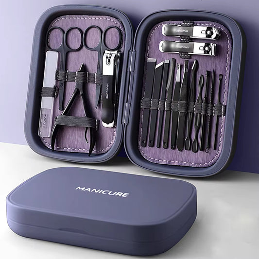 18 in 1 Professional Manicure & Pedicure Set