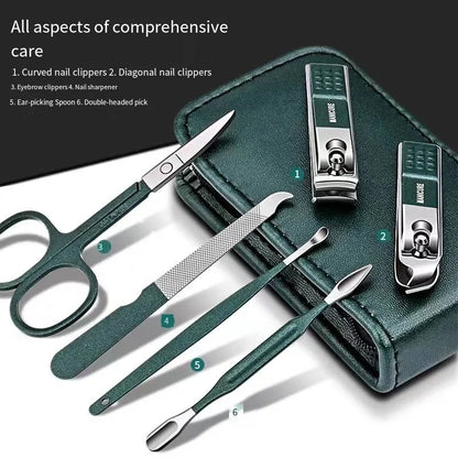 Nail Clippers Manicure Beauty Tools 6 Piece