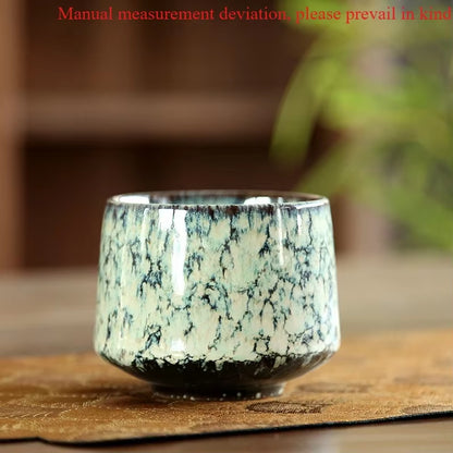 🍵 The Rustic Ritual: Vintage Coarse Pottery Ceramic Coffee & Tea Cup