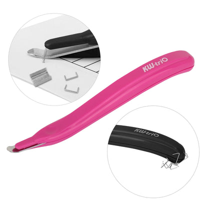 Portable Staple Remover Featured Easy Pull Pen-Type Magnetic Head