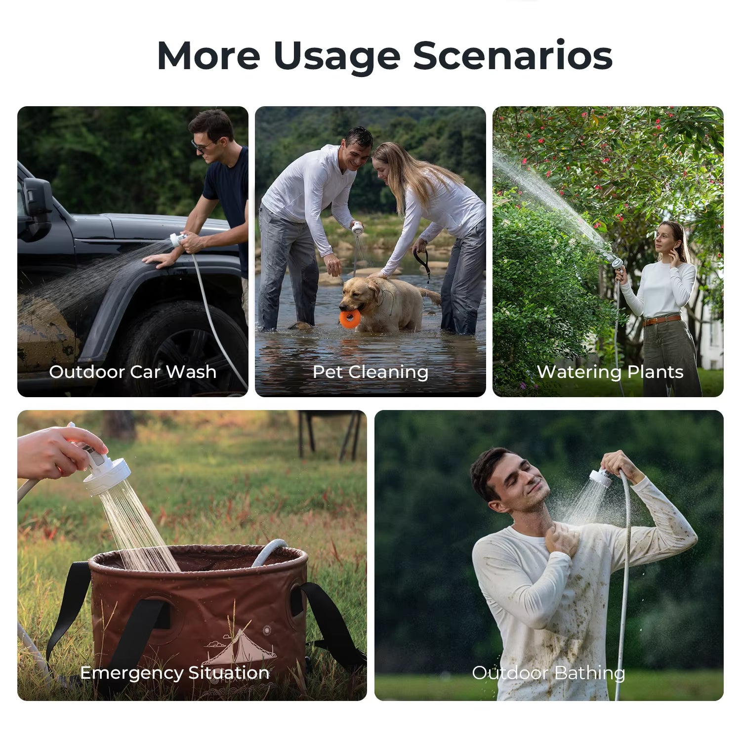 🚿 Power Your Adventure: The FLEXTAIL MAX SHOWER Portable Electric Pump